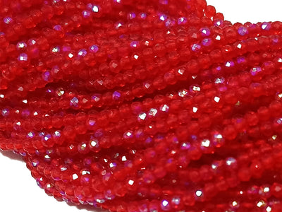 Pink Spherical Cutting Hydro Crystal Beads (Wholesale)