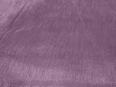 Lilac Plain Bangalore Raw Silk Fabric  (Wholesale)