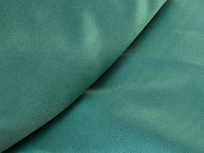 Teal Blue Plain Moss Satin Fabric