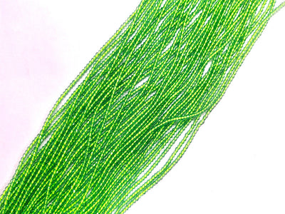 Green Transparent Hydro Spherical Crystal Beads (Wholesale)