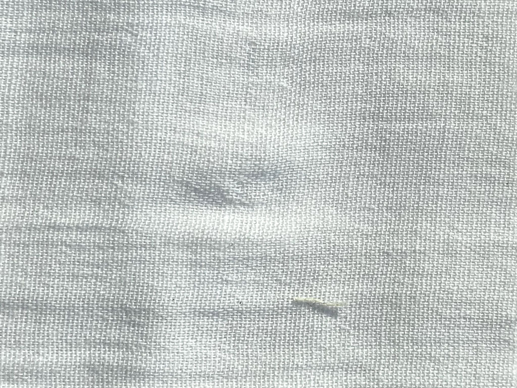 White Plain Dyeable Double Cloth Muslin Cotton Fabric