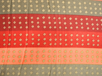 Multicolor Diamond Printed Semi Pashimna Woolen Fabric