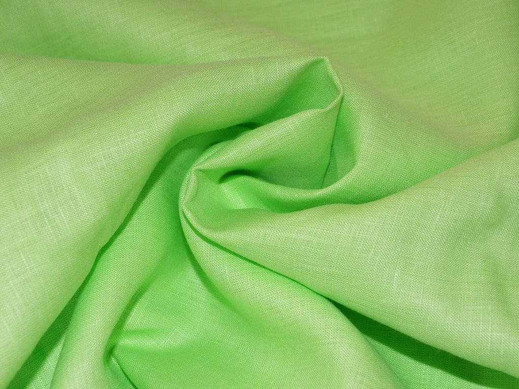 precut-of-2-5-meter-spring-green-pure-linen-fabric-60-lea