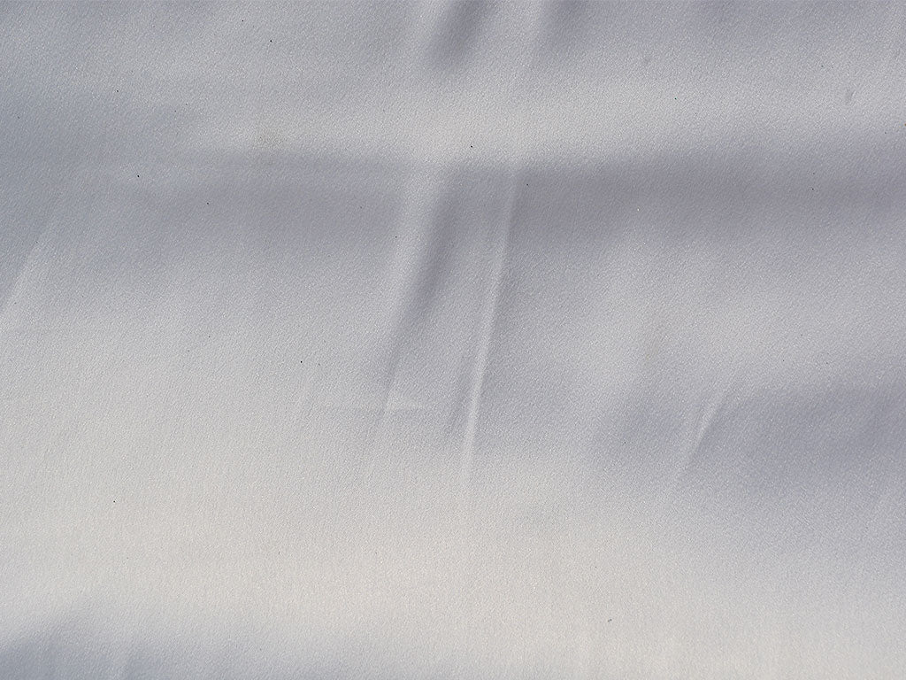 White Plain Heavy Japan Satin Fabric