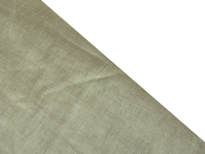 Precut of 2 Meter Ecru Plain Pure Linen 60 Lea Fabric