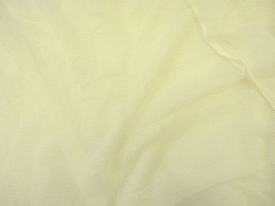 White Check Kota Doria Pure Cotton Fabric