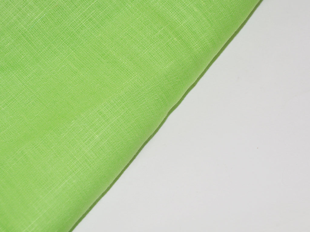 precut-of-2-5-meter-spring-green-pure-linen-fabric-60-lea