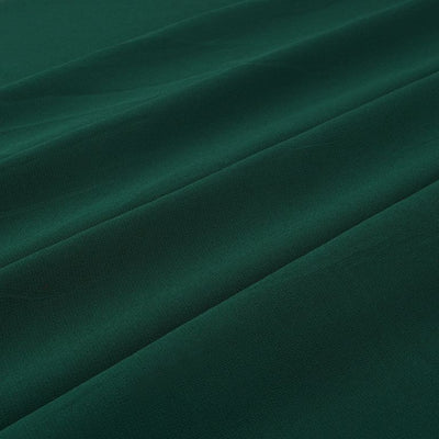 Dark Green Faux Georgette Fabric