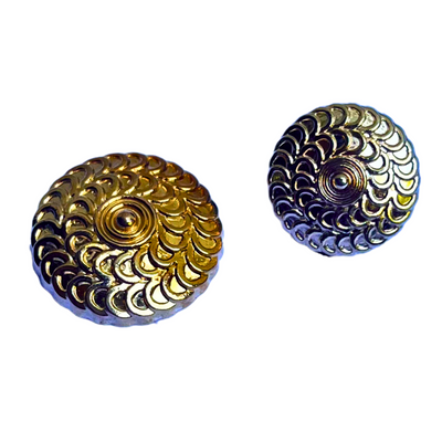 Golden Designer Metal Buttons