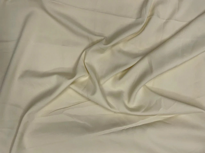 Tokiyo Ivory Plain Crepe Fabrics