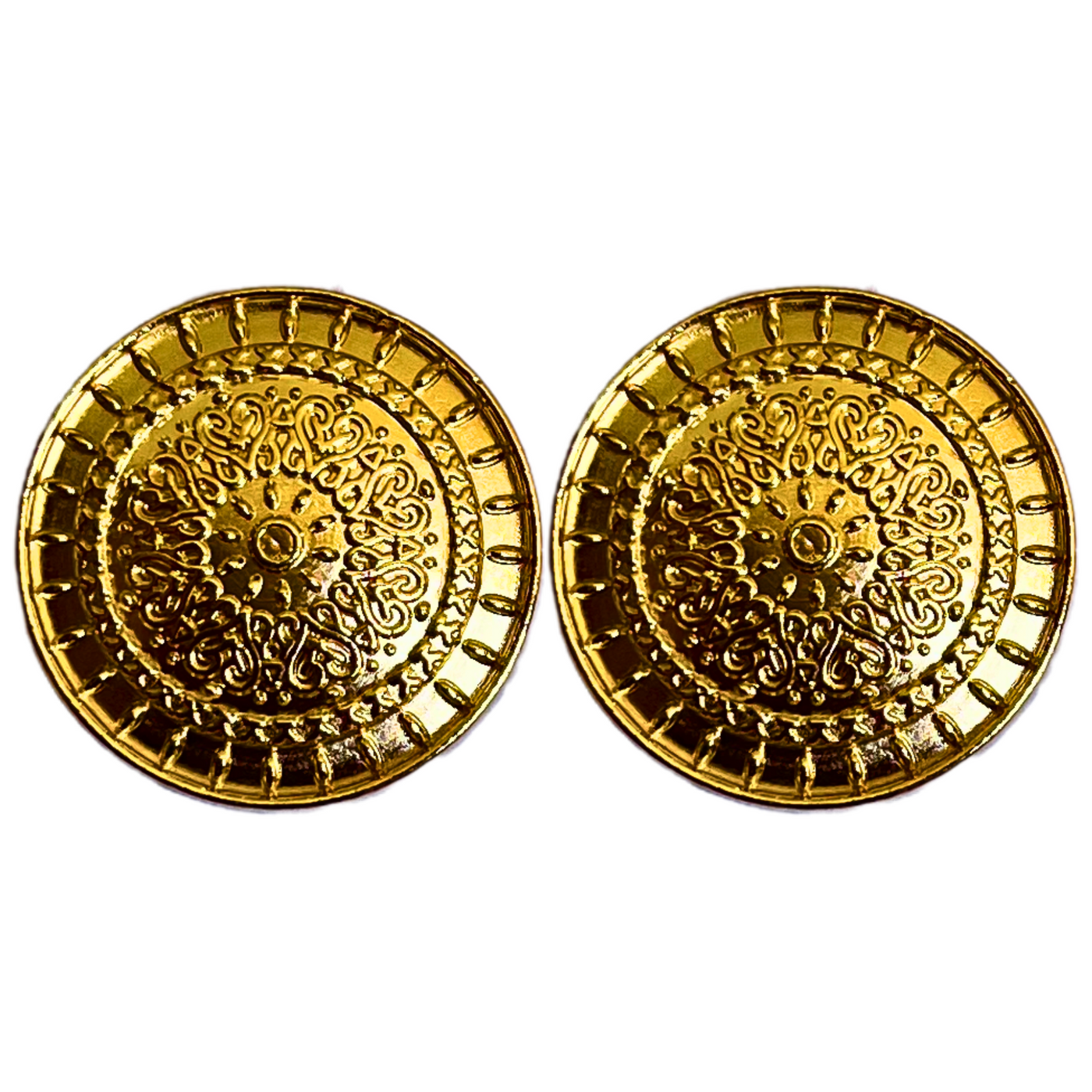 Golden Designer Metal Buttons