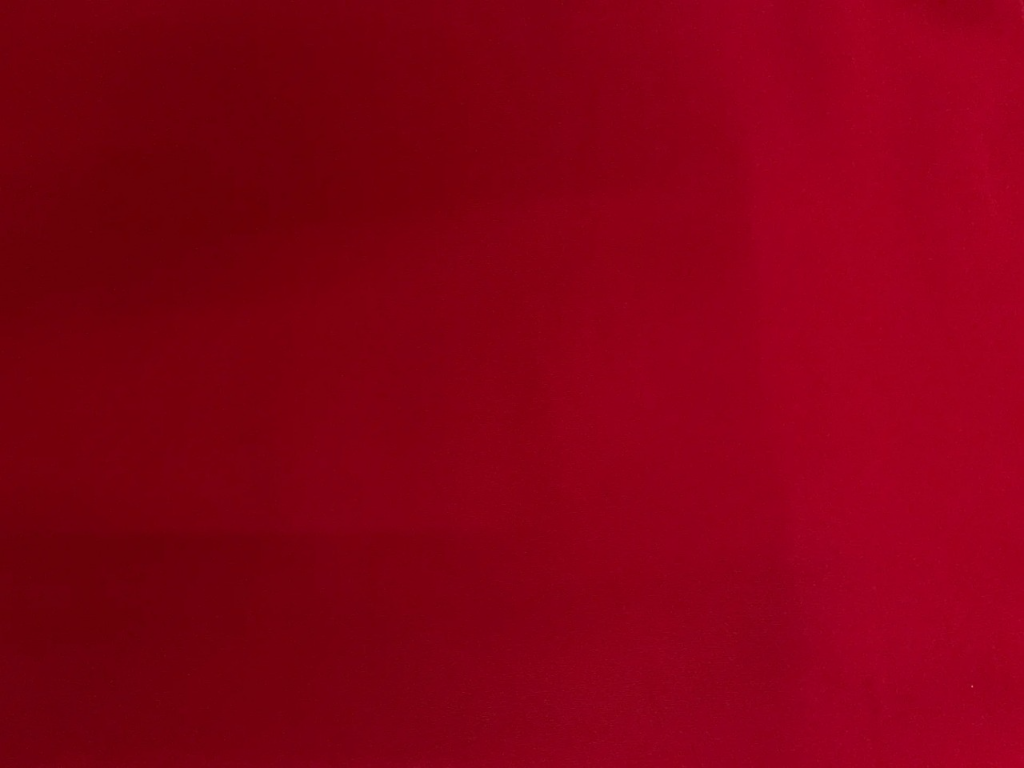 Tokiyo True Red Plain Crepe Fabric