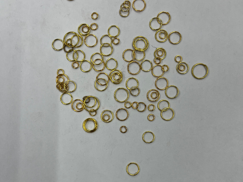 Golden Mix Jump Rings (Wholesale)