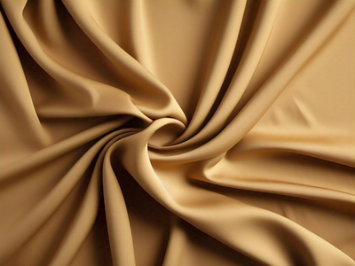 Tokiyo Golden Plain Crepe Fabric