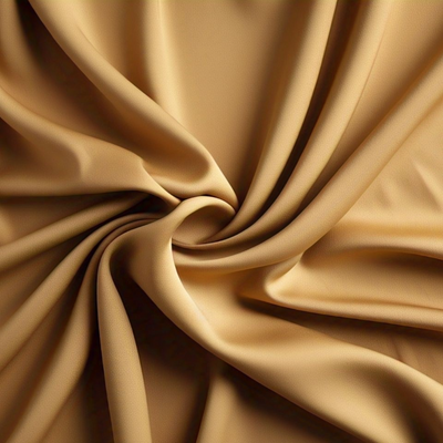 Tokiyo Golden Plain Crepe Fabric