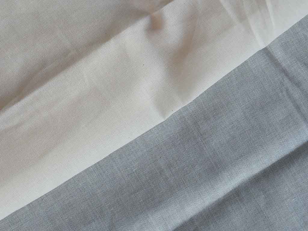 White Plain Greige 60*60 Cambric Cotton Fabric (Wholesale)