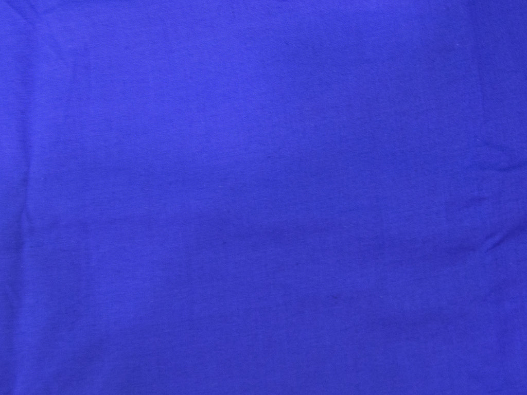 Precut Of 2.5 Meter Of Royal Blue Plain Modal Rayon Fabric