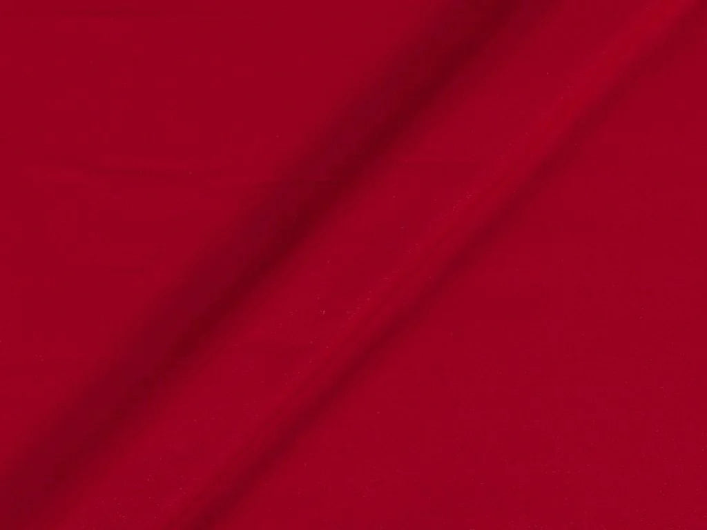 Mars Red Plain Butter Crepe Fabric (Wholesale)