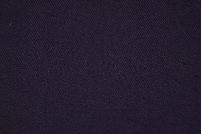 Deep Purple Plain Wool Fabric