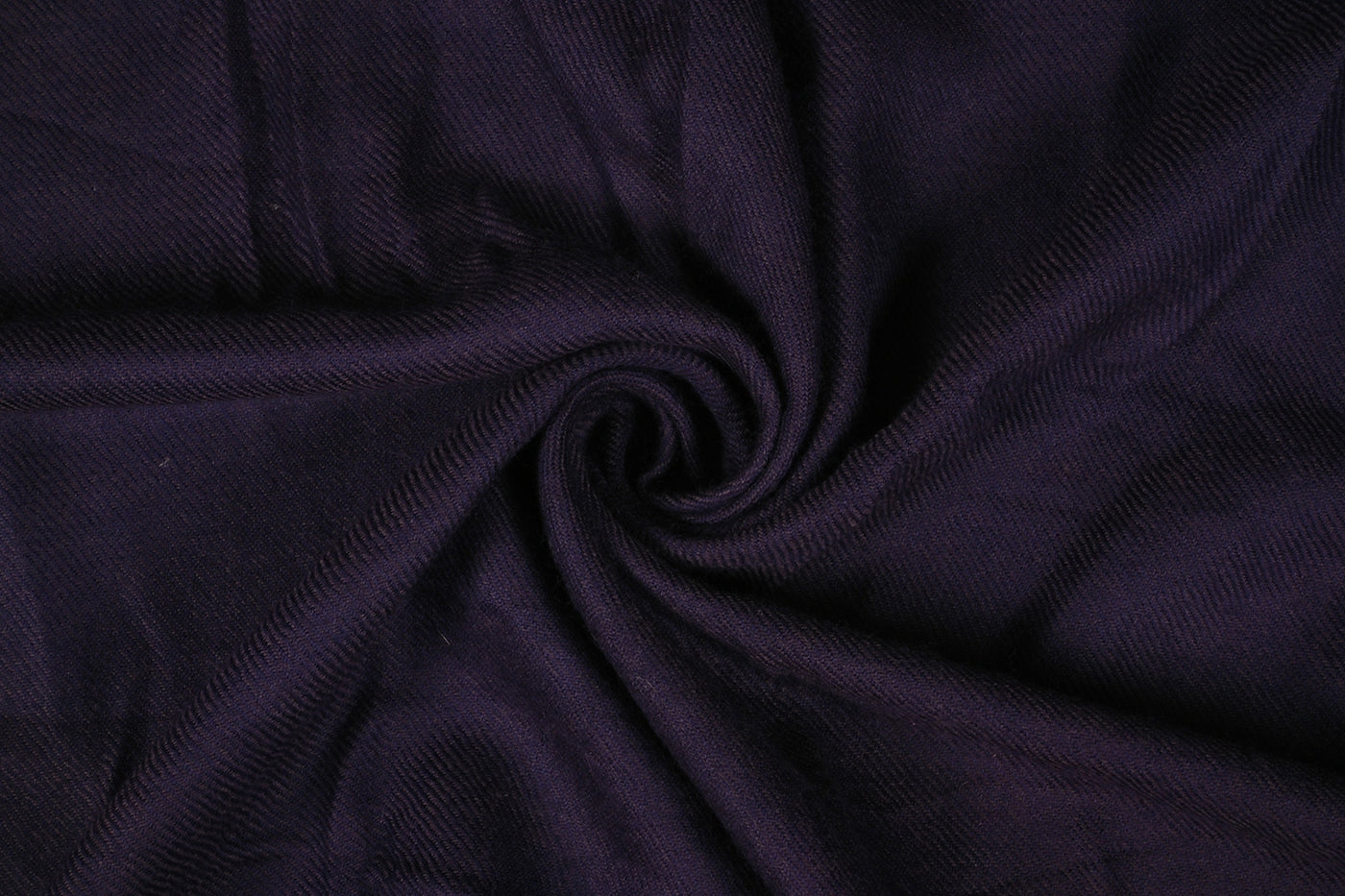 Deep Purple Plain Wool Fabric