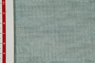 Precut Of 1 Meters Of Sky Blue Plain Cotton Linen Double Cloth Fabric