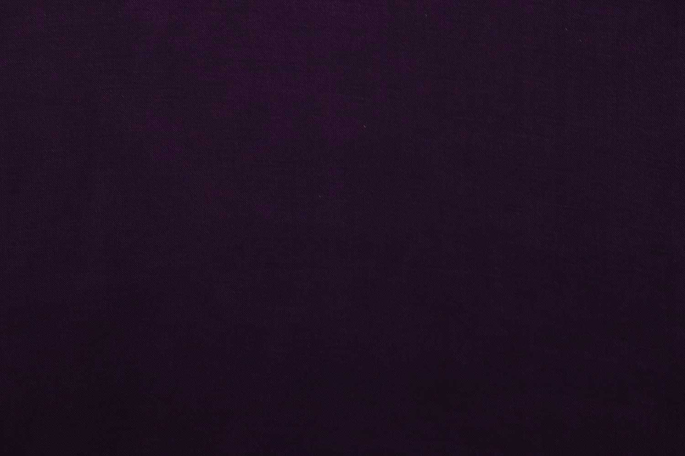 Precut of 1.5 Meters of Dark Purple Plain Viscose Dyed Linen Fabric
