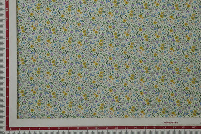 Multicolor Floral Printed Rayon Fabric
