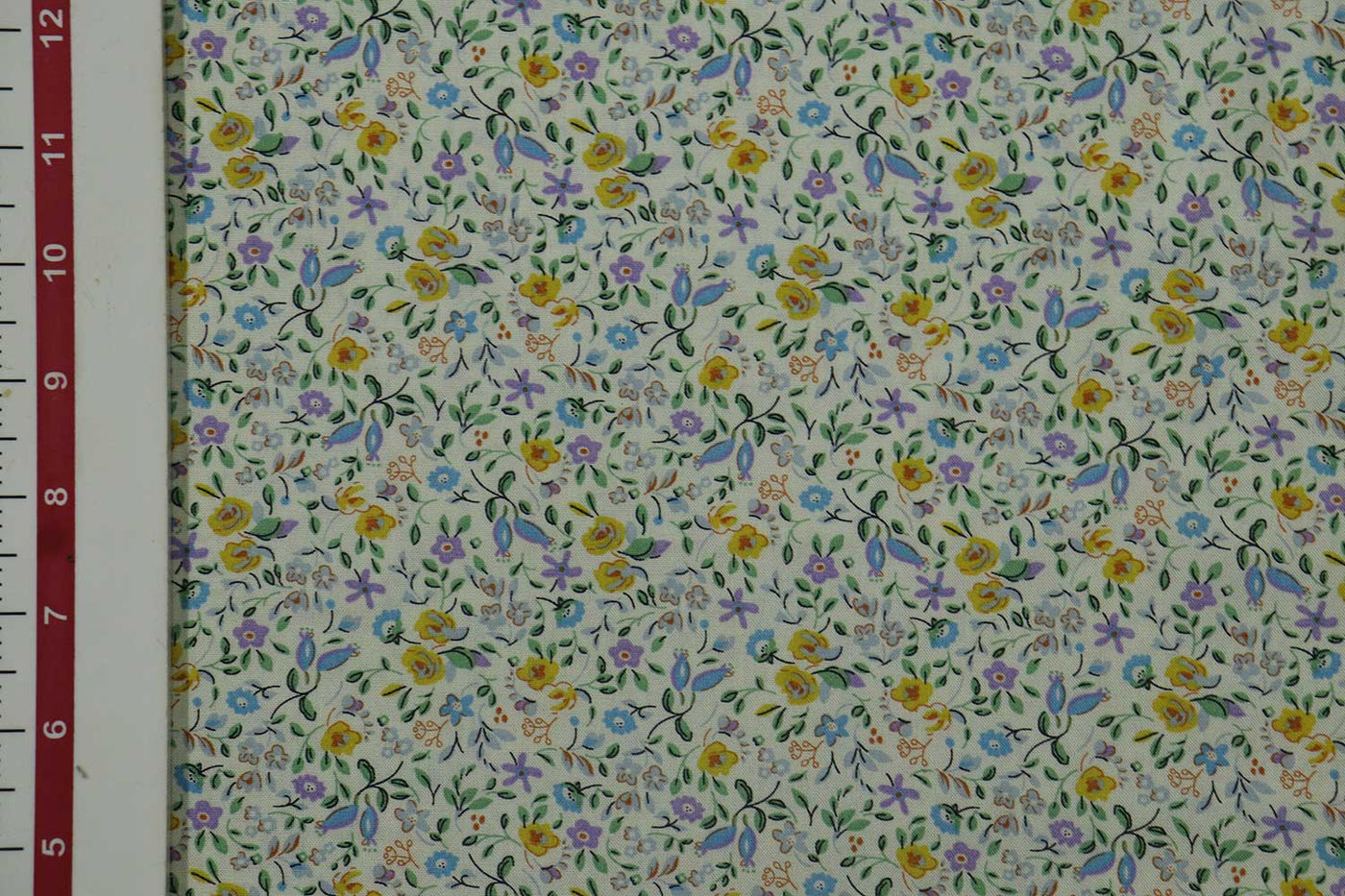 Multicolor Floral Printed Rayon Fabric