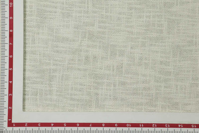 Cream Abstract Cotton TNT Slub Fabric