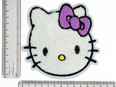 White Hellow Kitty Threaded Designer Motifs