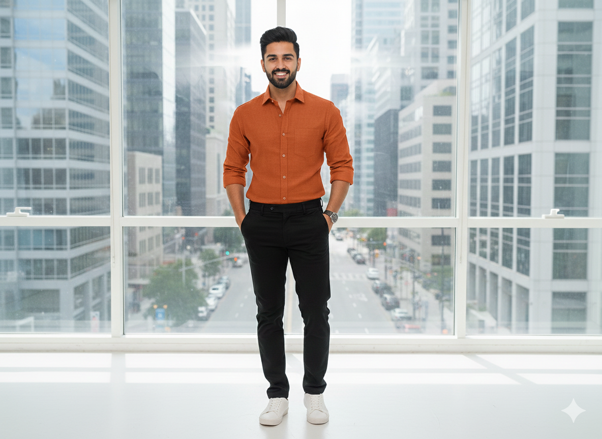 कद्दू सादा सूती लिनन कपड़ा