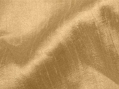 Golden Plain Bangalore Raw Silk Fabric  (Wholesale)