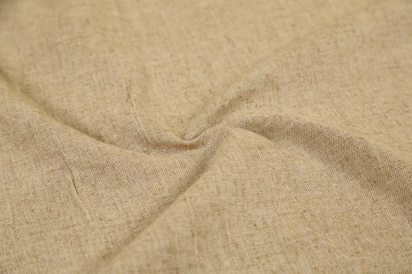 Light Beige Plain 55X45 Cotton Linen Fabric