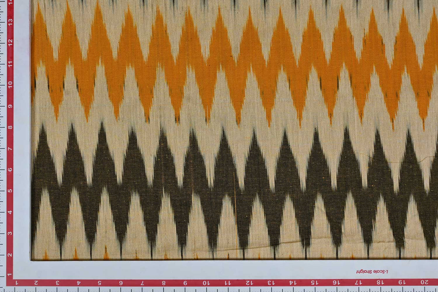 Multicolor Chevron Cotton Ikat Fabric