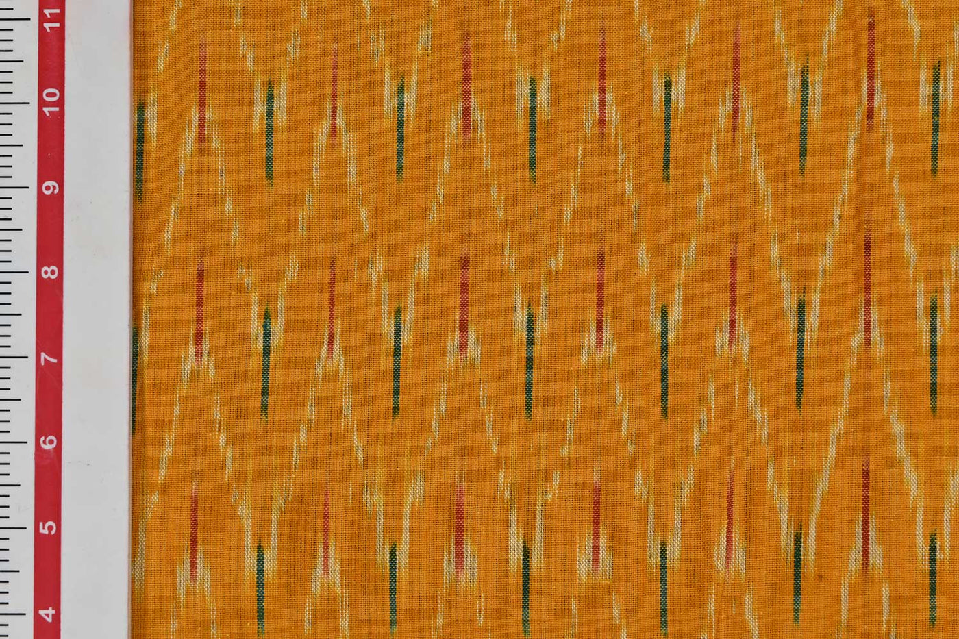 Multicolor Chevron Cotton Ikat Fabric