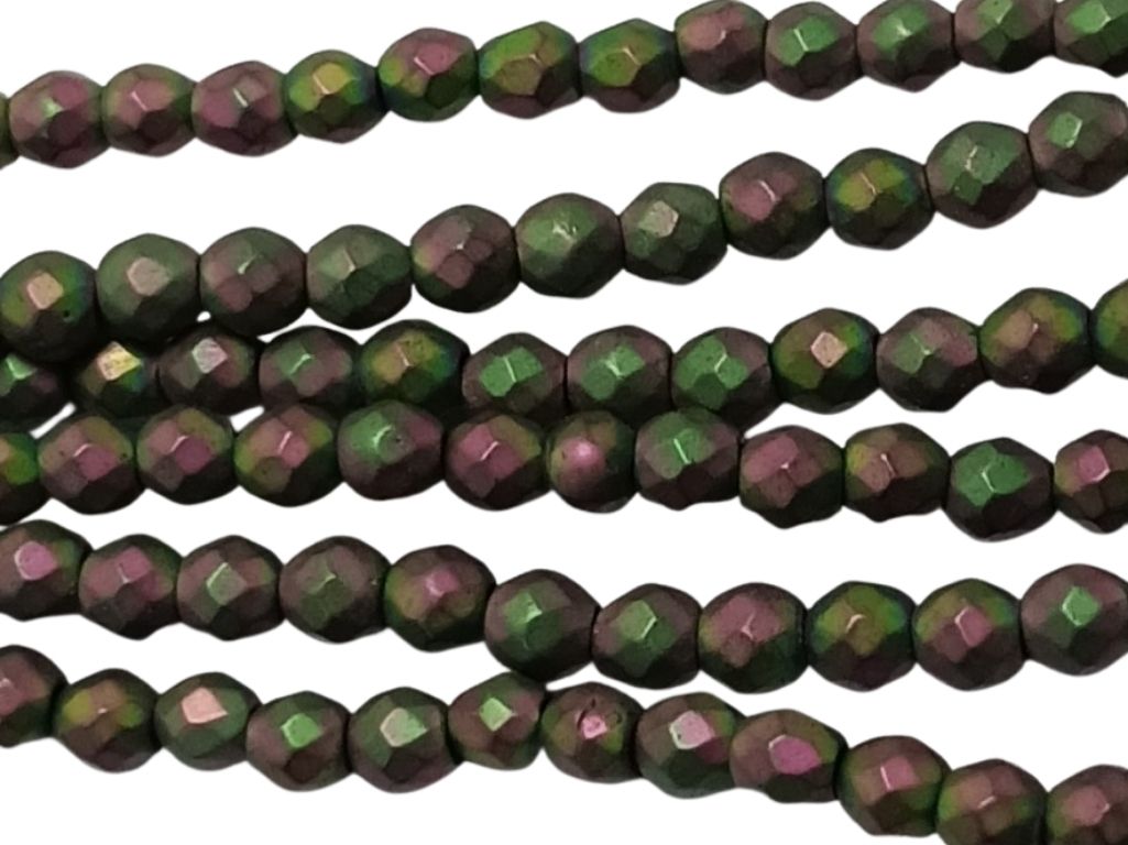 Multicolour Spherical Haemetite Metal Beads