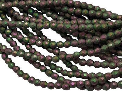 Multicolour Spherical Haemetite Metal Beads