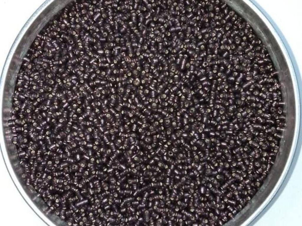 Dark Purple Round Rocaille Glass Seed Beads- 2 mm (Wholesale)