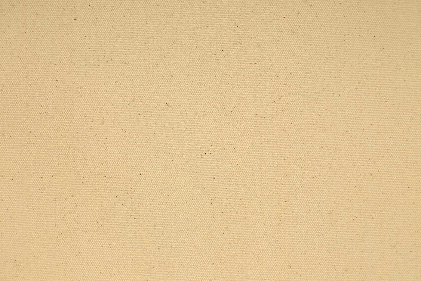 Cream Plain 3/10 Cotton Canvas Kora Fabric