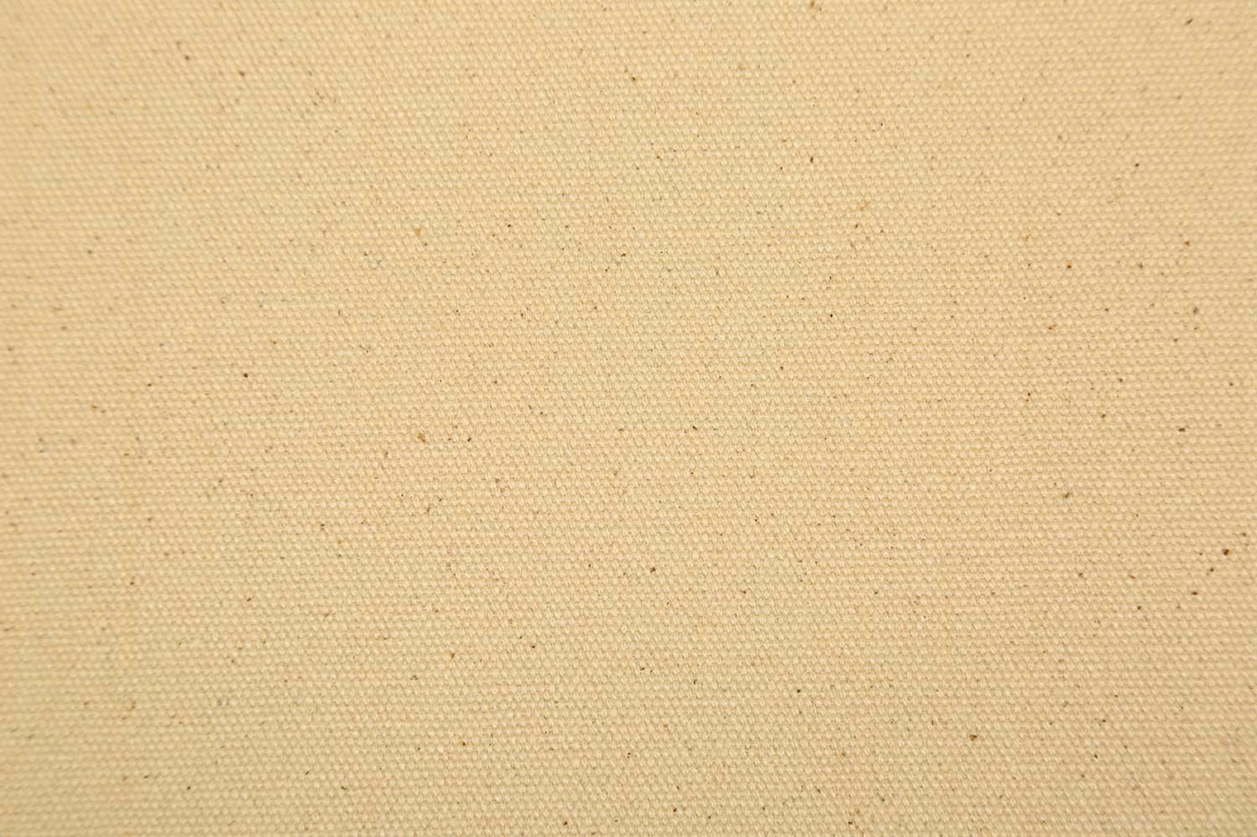 Cream Plain 3/10 Cotton Canvas Kora Fabric