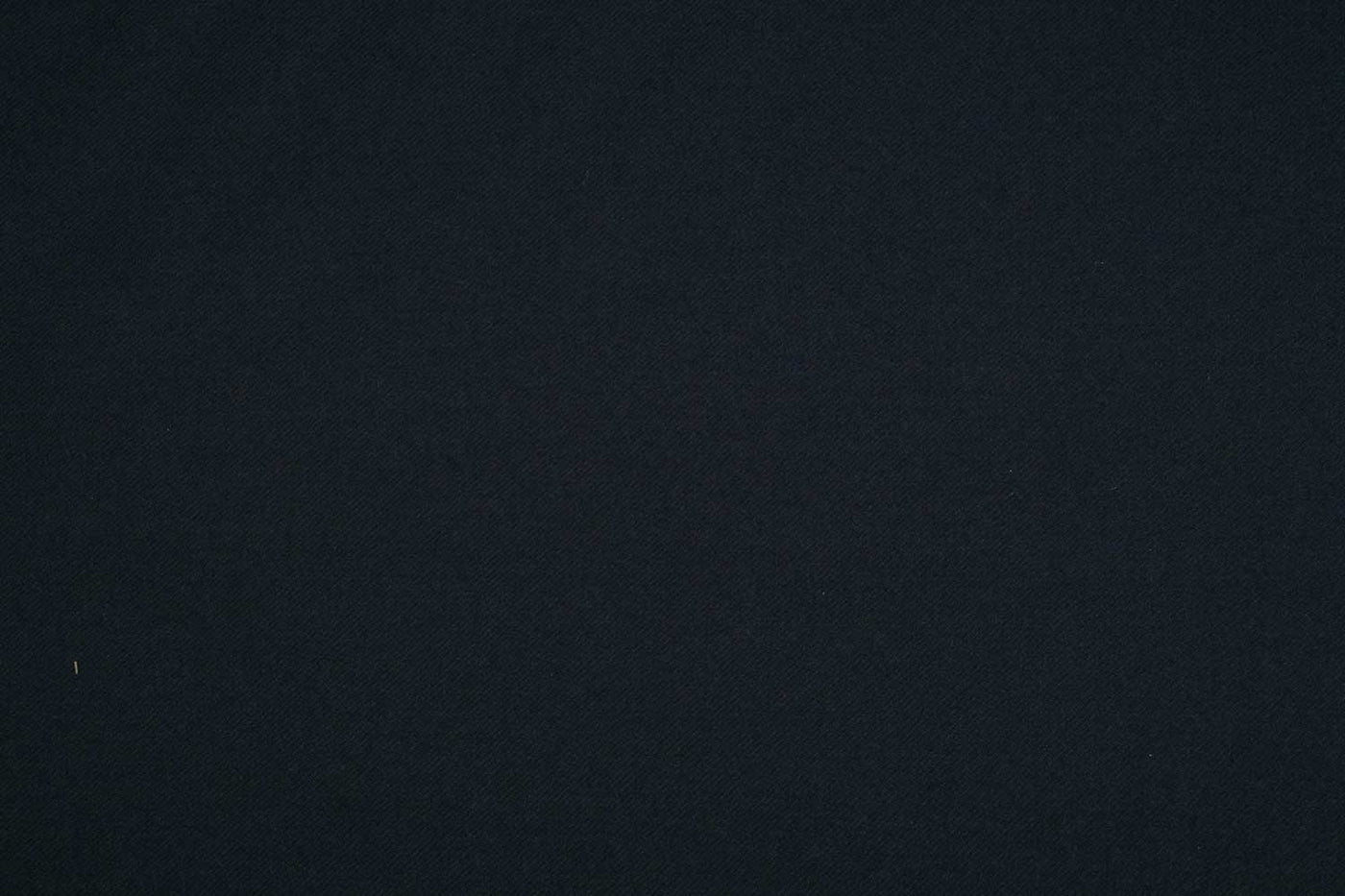 Dark Blue Plain Wool Polyester Blend Suiting Fabric