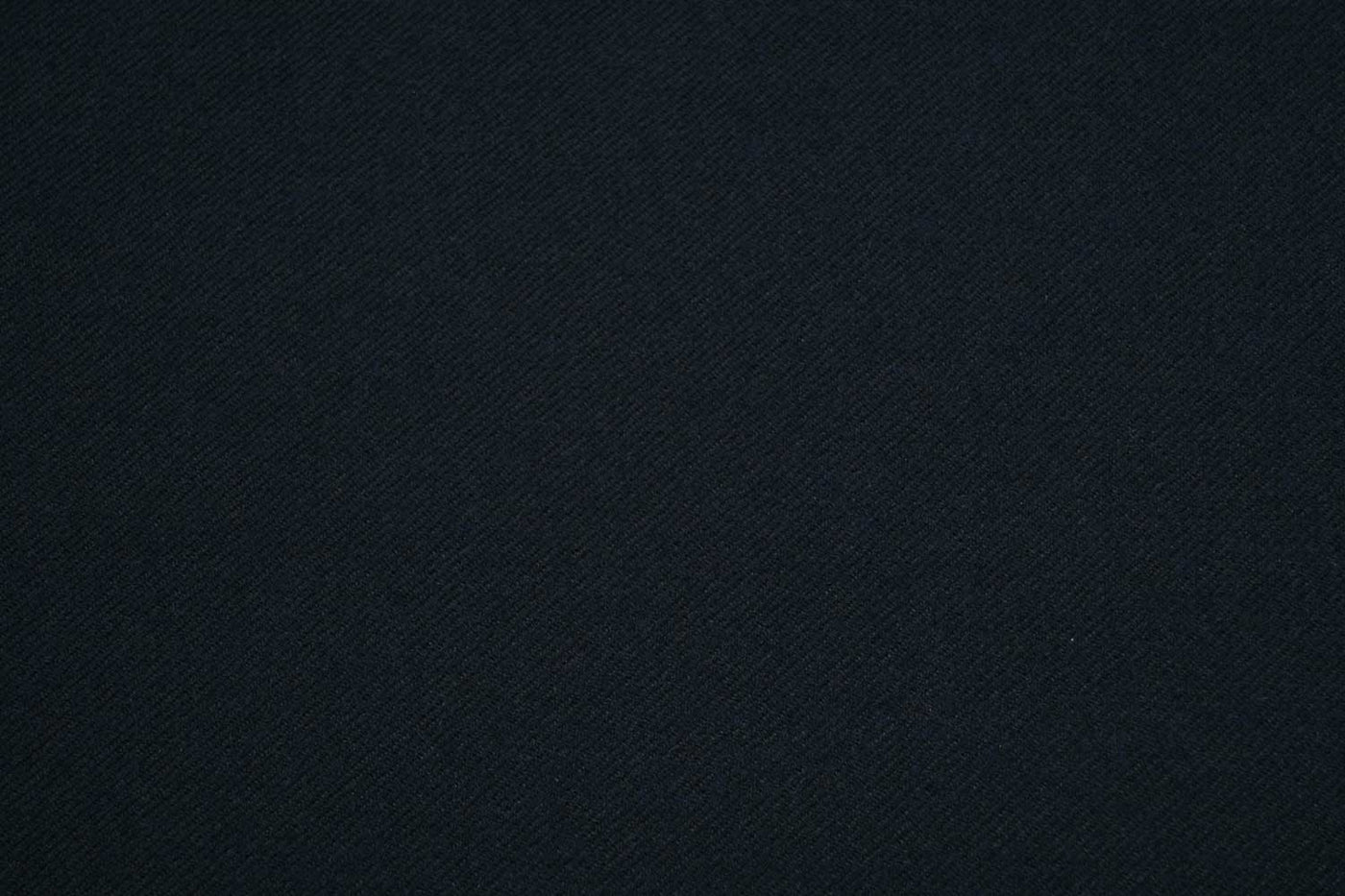 Dark Blue Plain Wool Polyester Blend Suiting Fabric