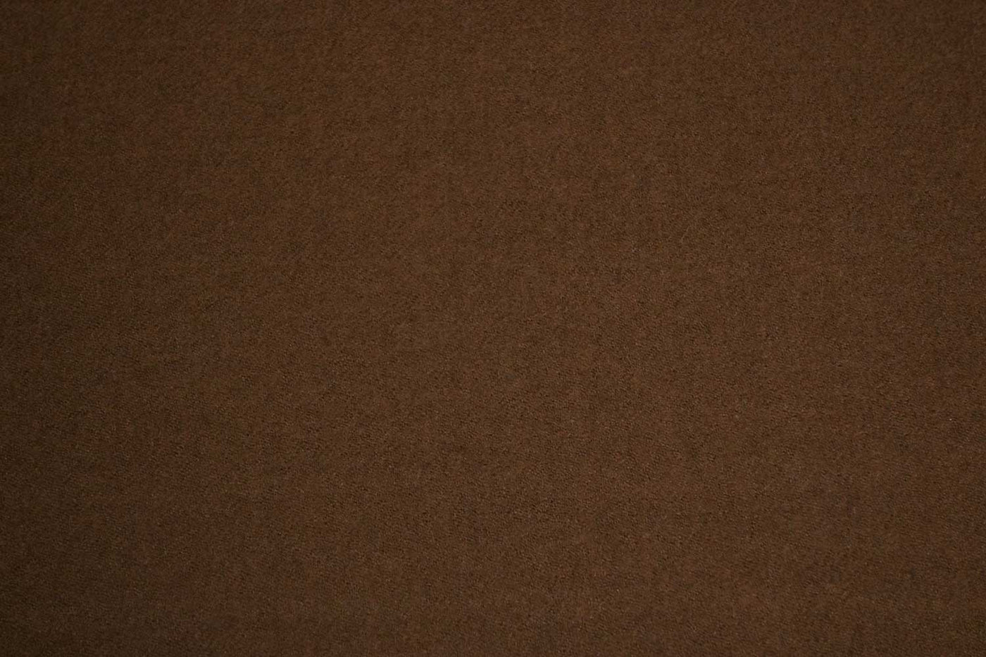 Chocolate Brown Plain Wool Fabric