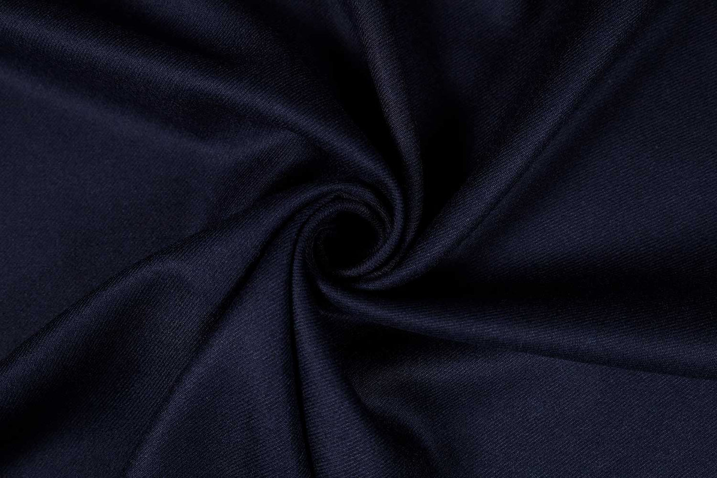 Navy Blue Plain Wool Fabric