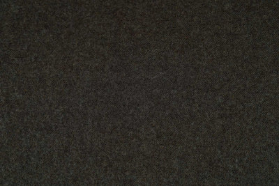 Dark Brown Plain Wool Fabric