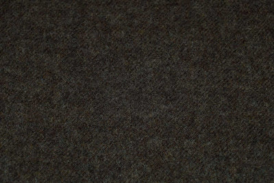 Dark Brown Plain Wool Fabric