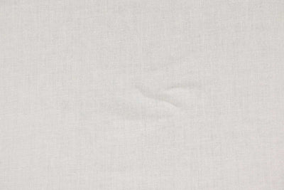 Precut of 1 Meter of Off White Plain Cotton Linen Lycra Fabric