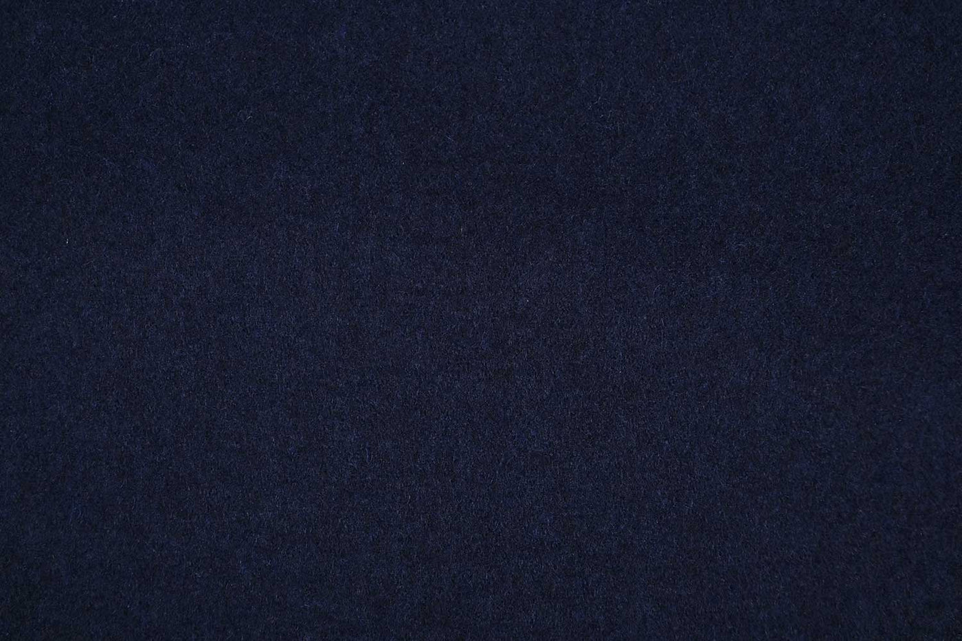 Navy Blue Plain Wool Tweed Fabric