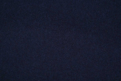 Navy Blue Plain Wool Tweed Fabric