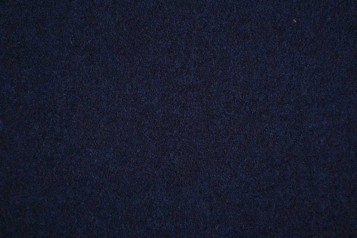 Navy Blue Plain Wool Tweed Fabric